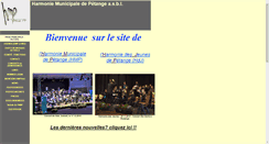 Desktop Screenshot of harmoniepetange.com